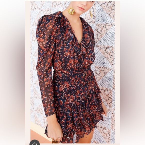 Ulla Johnson Cecily Dress Cosmos - Picture 3 of 10